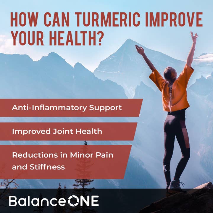 Balance One Supplements - Wholesale Oral Supplement/Vitamin - Turmeric Extract – Max Strength with 95% Curcuminoids3