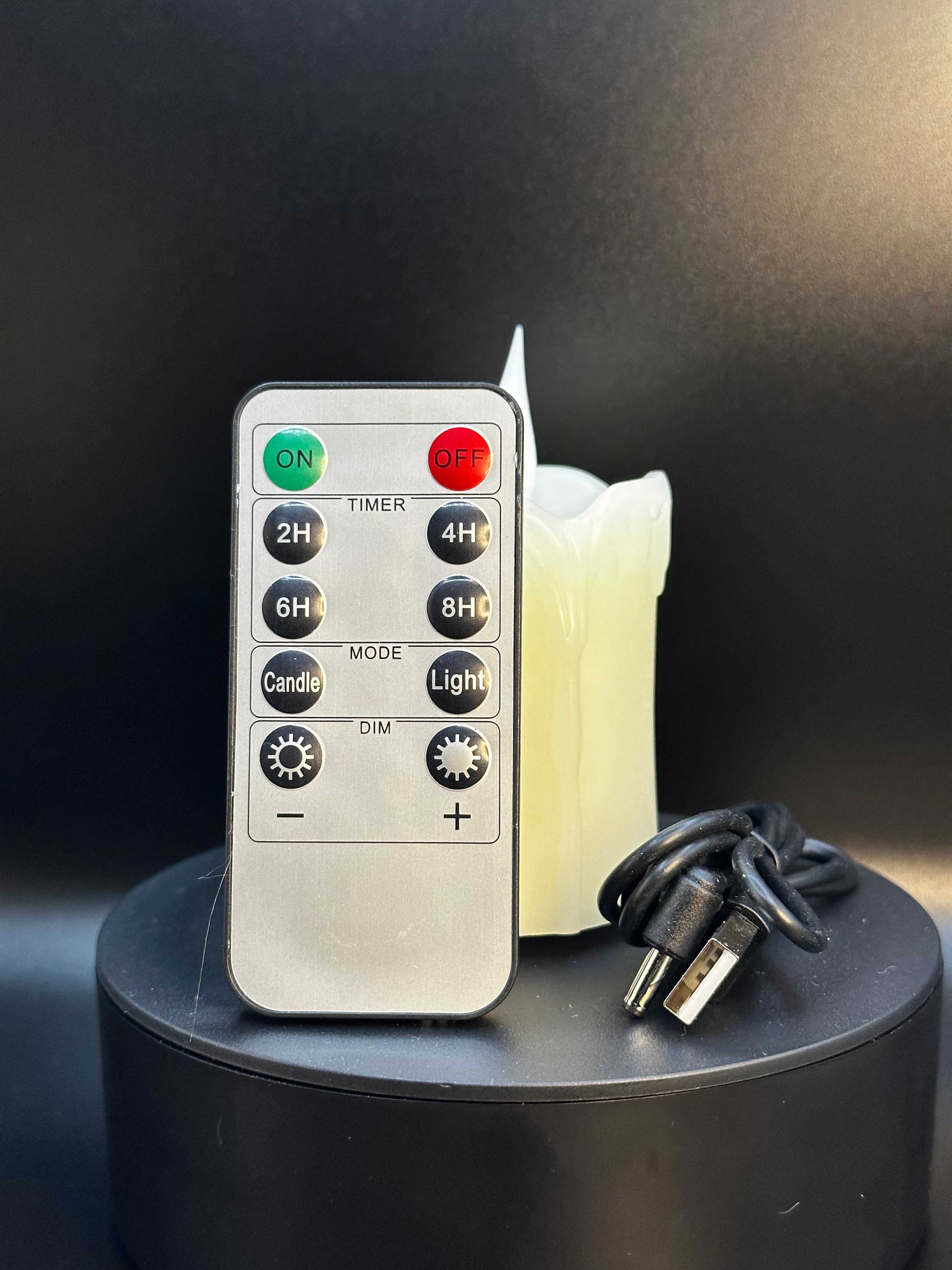 Serene Lights - Vendita all'ingrosso Decorazioni da tavolo - Portacandela Holiday Home – Decorazioni Festive, Design Intercambiabile, Regalo Unico, Candela LED Ricaricabile7