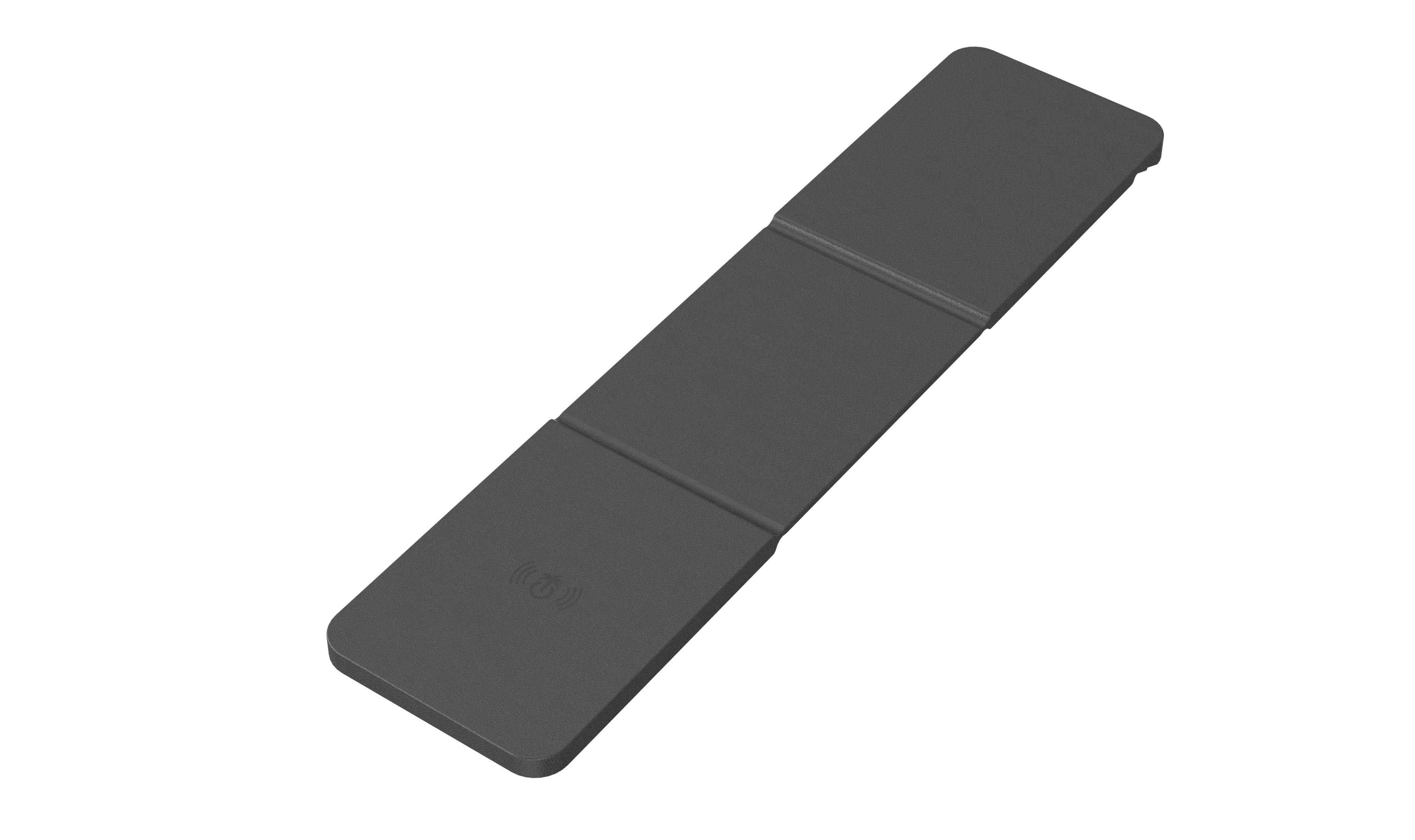 PhunkeeTree – Engroshandel Skærmbeskytter til telefon – Sort - Læder Trådløs Opladning Folding Stand & Pad2