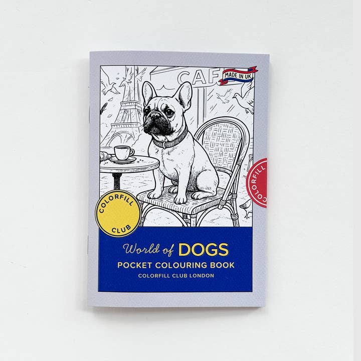 Dogs Mini Coloring Book | Pocket Colouring Book and other Purchase Wholesale mini coloring books. Free Returns & Net 60 Terms on Faire trending on Faire.