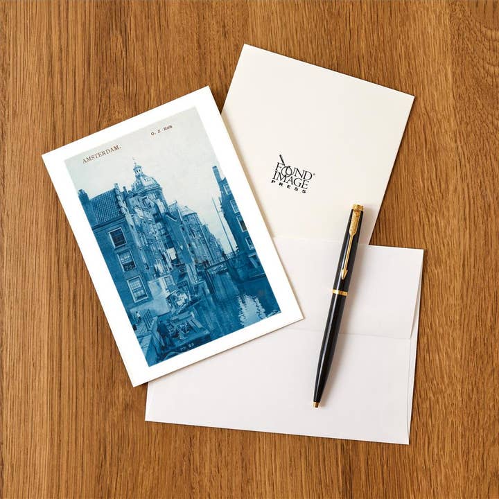 Found Image Press - Wholesale Stationery/Notecard Set - Greeting Card MF-253 Vintage Amsterdam, Holland1