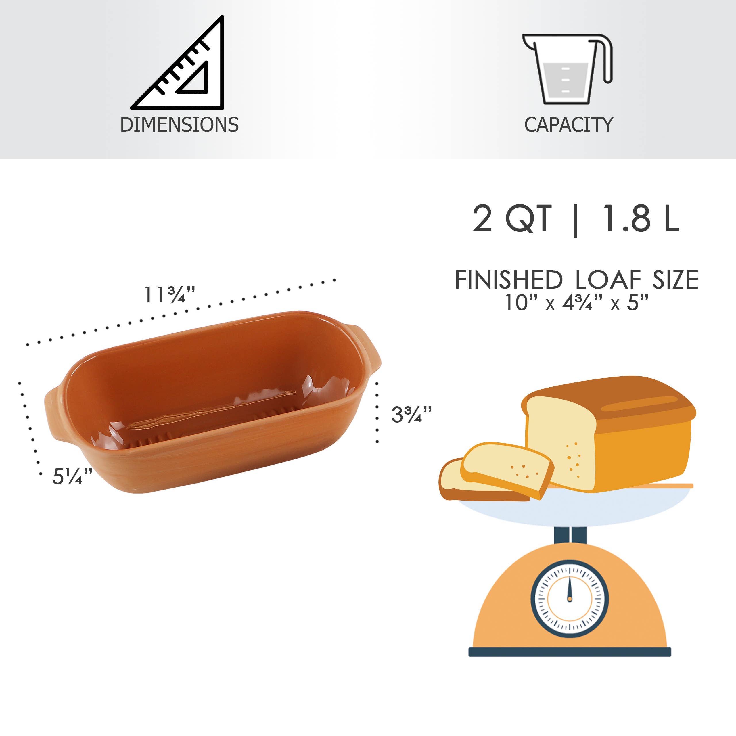 Reston Lloyd - Vente Moules à pain - EURITA, Moule à Pain Sans Couvercle4