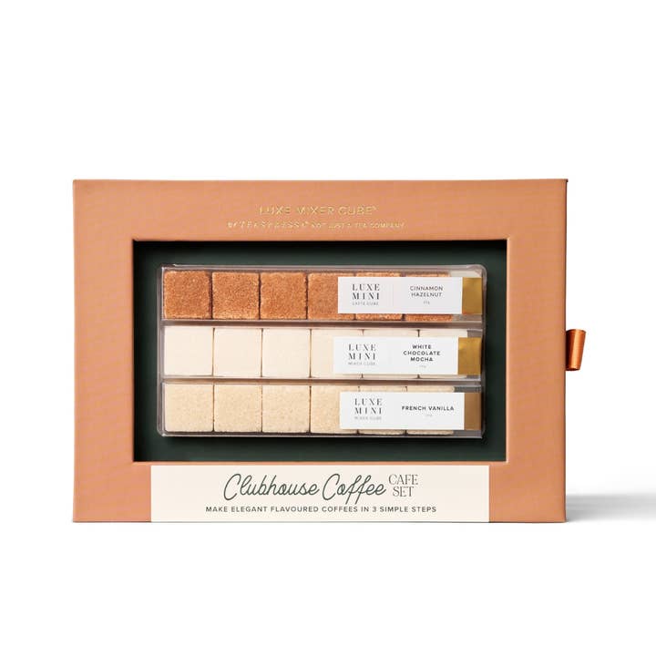 TEASPRESSA | LUXE Mixer Cube - Wholesale DIY Drink Kit - Club House Coffee Cafe