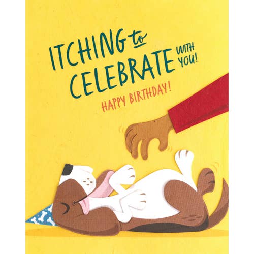 Good Paper - Wholesale Birthday Card - Itching to Celebrate
