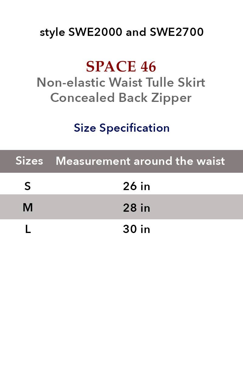 Space 46 Wholesale – wholesale Skirt – Women’s – Midi Tulle Tutu Skirt6