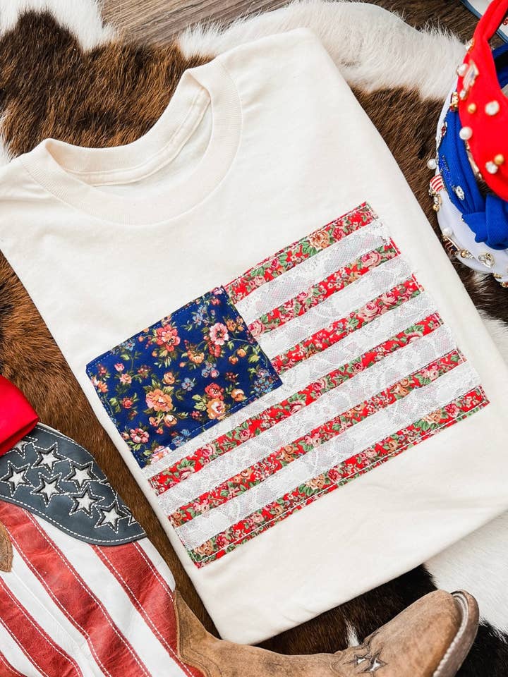 Renda da Bandeira Americana por atacado de The White Stitch