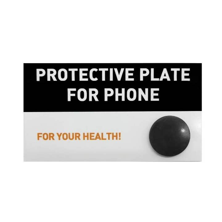 Shungite Adhesive Circular Plate for wholesale by Vives de la Cortada S.L