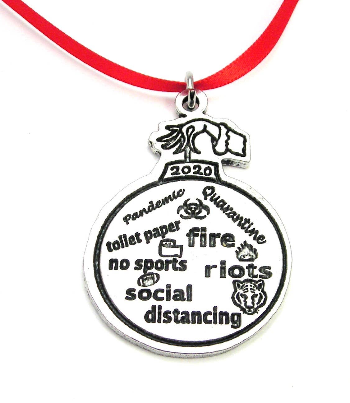 Chubby Chico Charms - Wholesale Ornament - Crazy things of 2020 Christmas Tree Ornament keepsake1