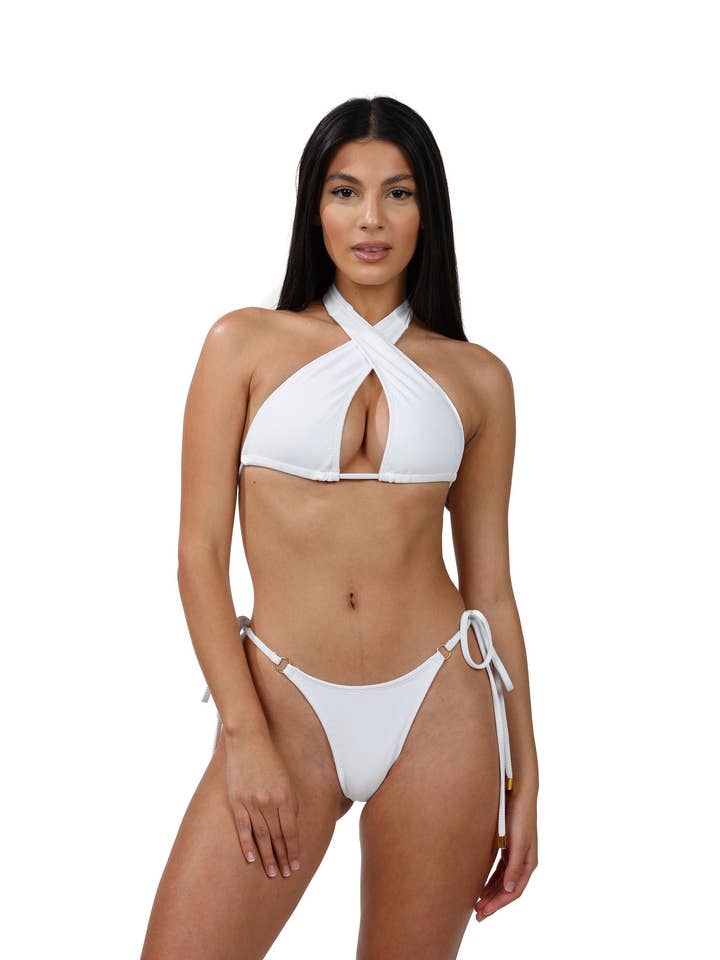 Verse top in porselein voor wholesale door Akosha Swimwear