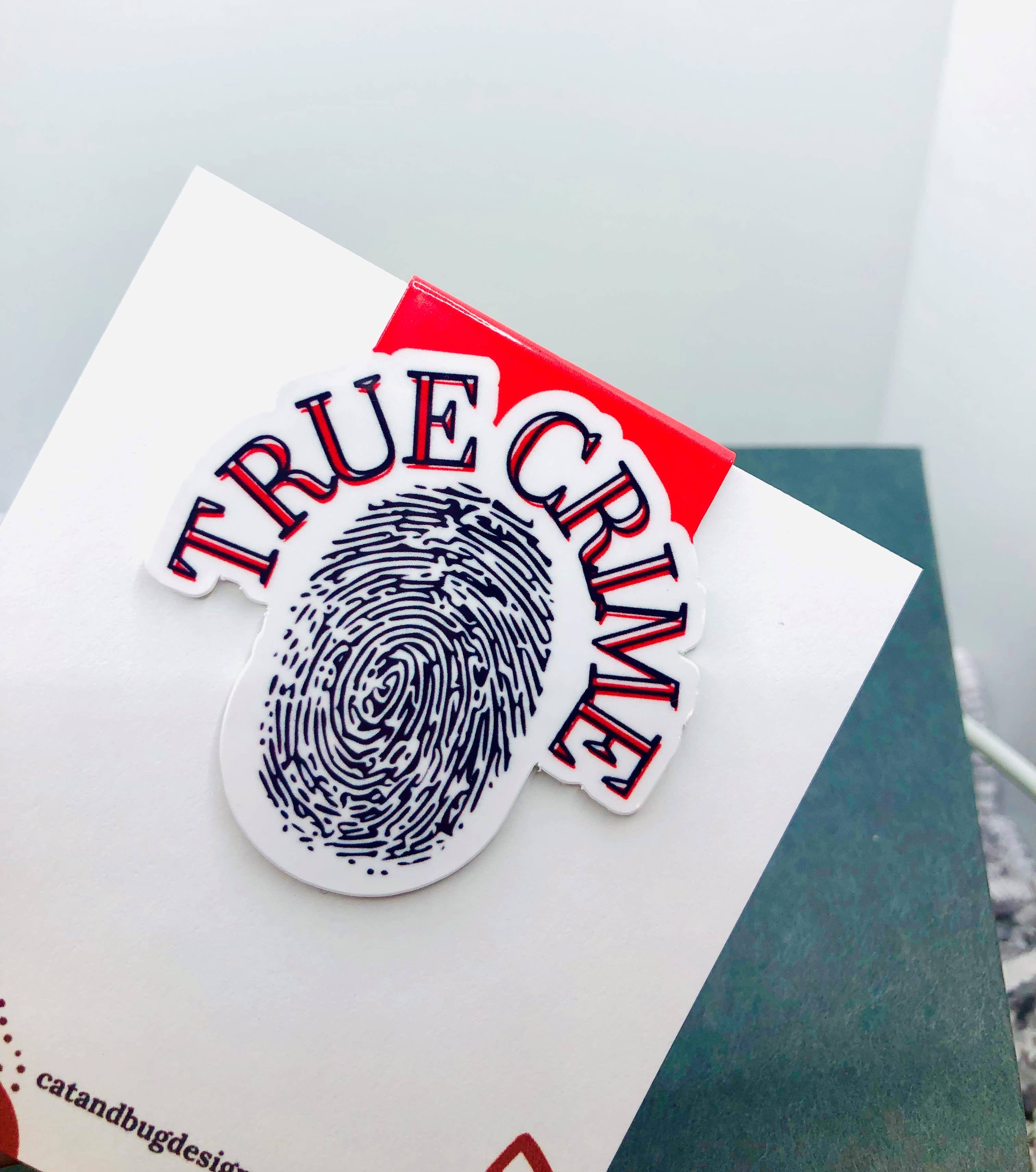 Sweet Heat Studios - Wholesale Bookmark - True Crime Magnetic Bookmark1