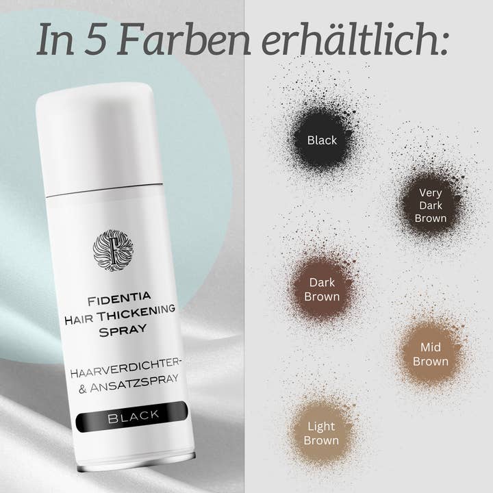 Fidentia Store – Großhandel Behandlung für dünnes Haar/Haarausfal – Fidentia Haarauffüller Spray 200 ml