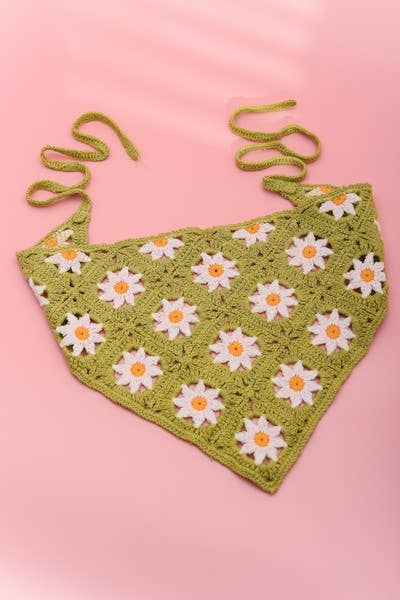 JOSSLYN by wall to wall - Wholesale Fashion Headband - Women's - FLOWER HAIR SCARF HAIR BAND | 40HS02113