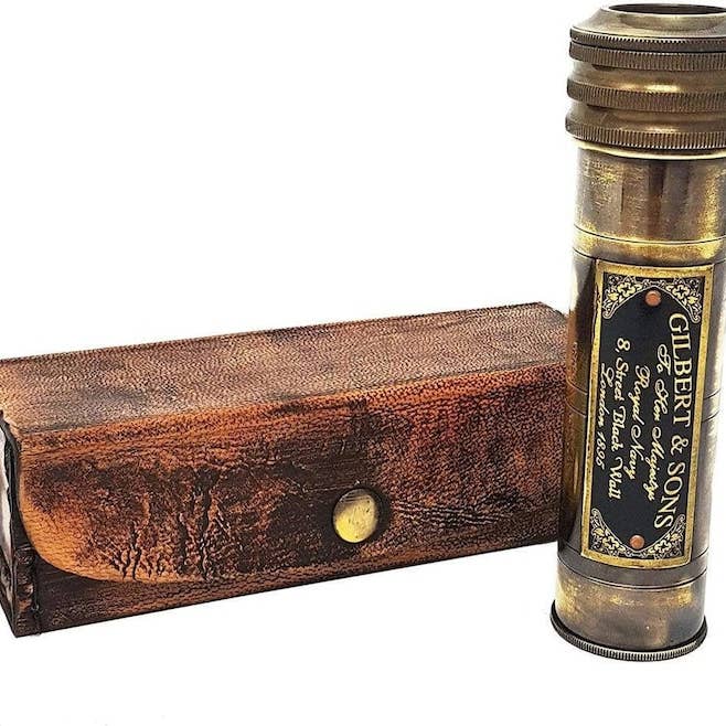 DDecorStore - Wholesale Decorative Tabletop Object - Brass Kaleidoscope, Handmade Kaleidoscope,