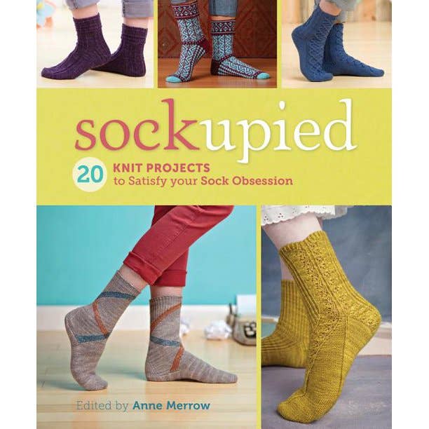 Sockupied: 20 Knit Projects to Satisfy Your Sock Obsession for wholesale by Microcosm Publishing & Distribution