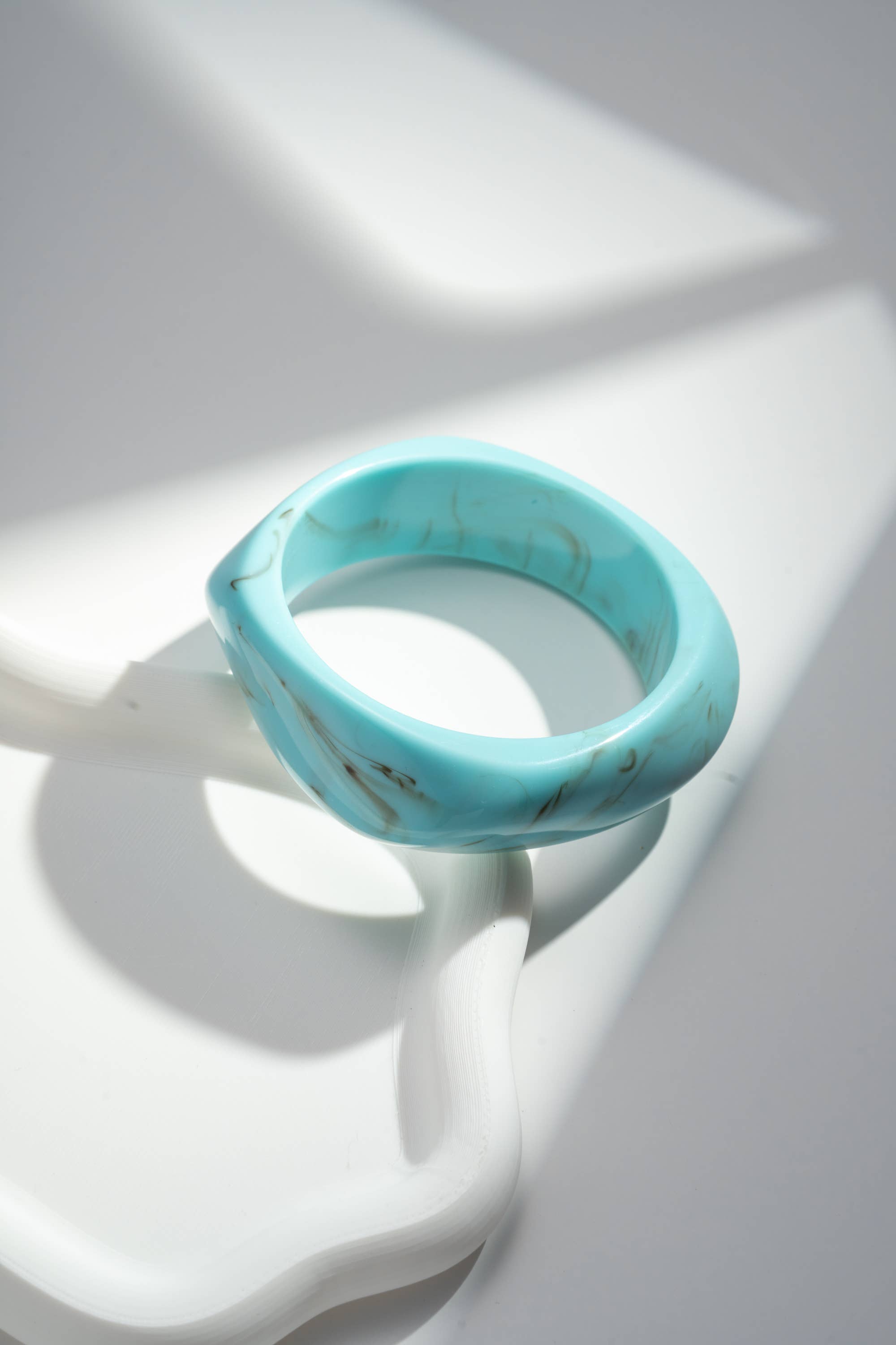 COSMOS - Wholesale Bangle Bracelet - Marble-effect resin bangle bracelet4