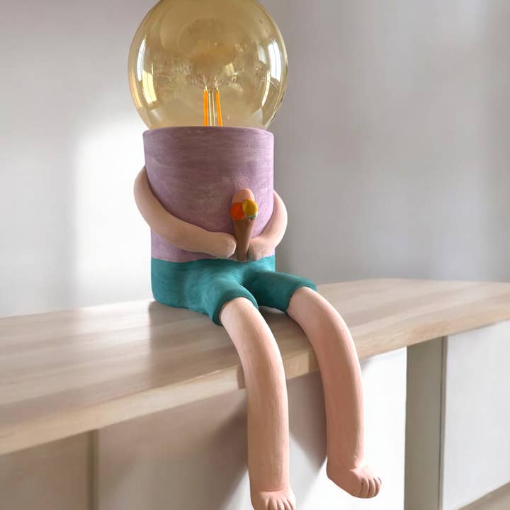 Thetis Art Studio - Wholesale Figurine Lamp - La lampada del sognatore4