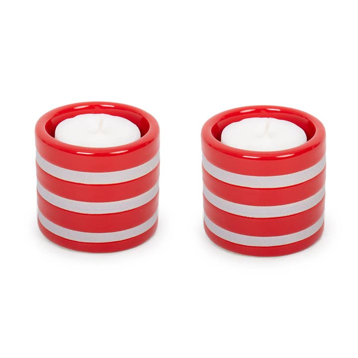 LOT DE 2 BOUGEOIRS EN CÉRAMIQUE TROPICALE HF pour la vente par Helio Ferretti Co