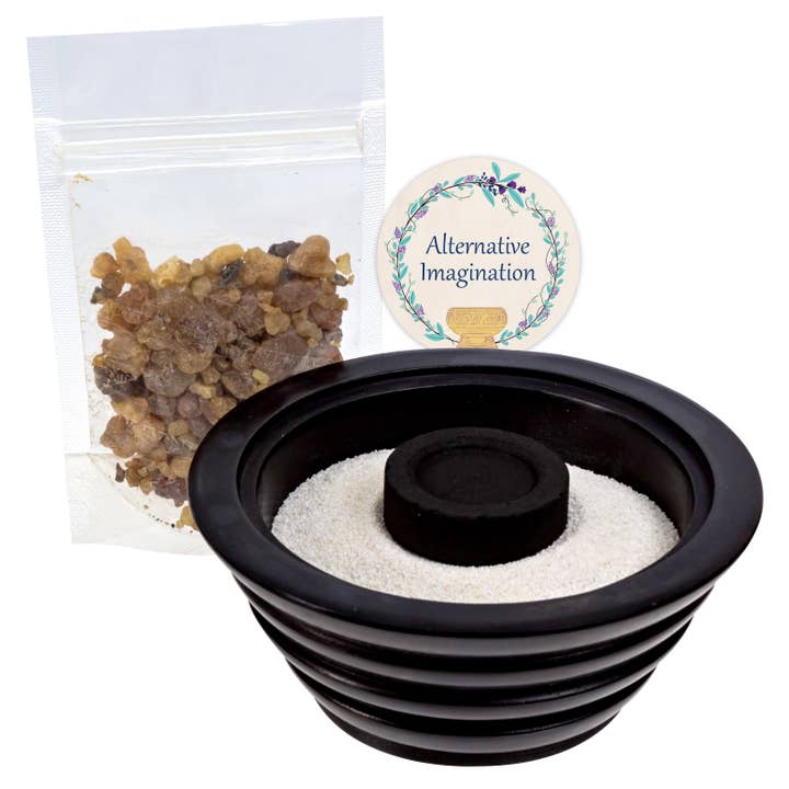 Alternative Imagination - Venta al por mayor Incienso - Kits de incienso de resina de mirra, 4 opciones de quemadores disponibles