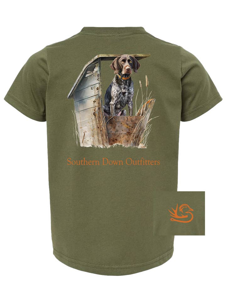 Southern Down Outfitters - Wholesale Screen printed t-shirt – unisex - Dog Blind Toddler Tee0