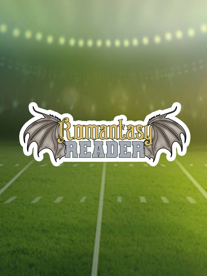 Romantasy Reader Sticker for wholesale by Messterpieces