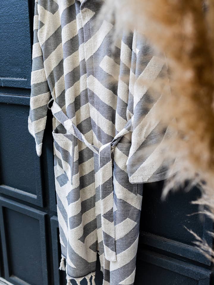 Kikoya - Wholesale Badjas - Uniseks - Kikoya lichtgewicht badjas met capuchon van Turks katoen, Raised Terry20