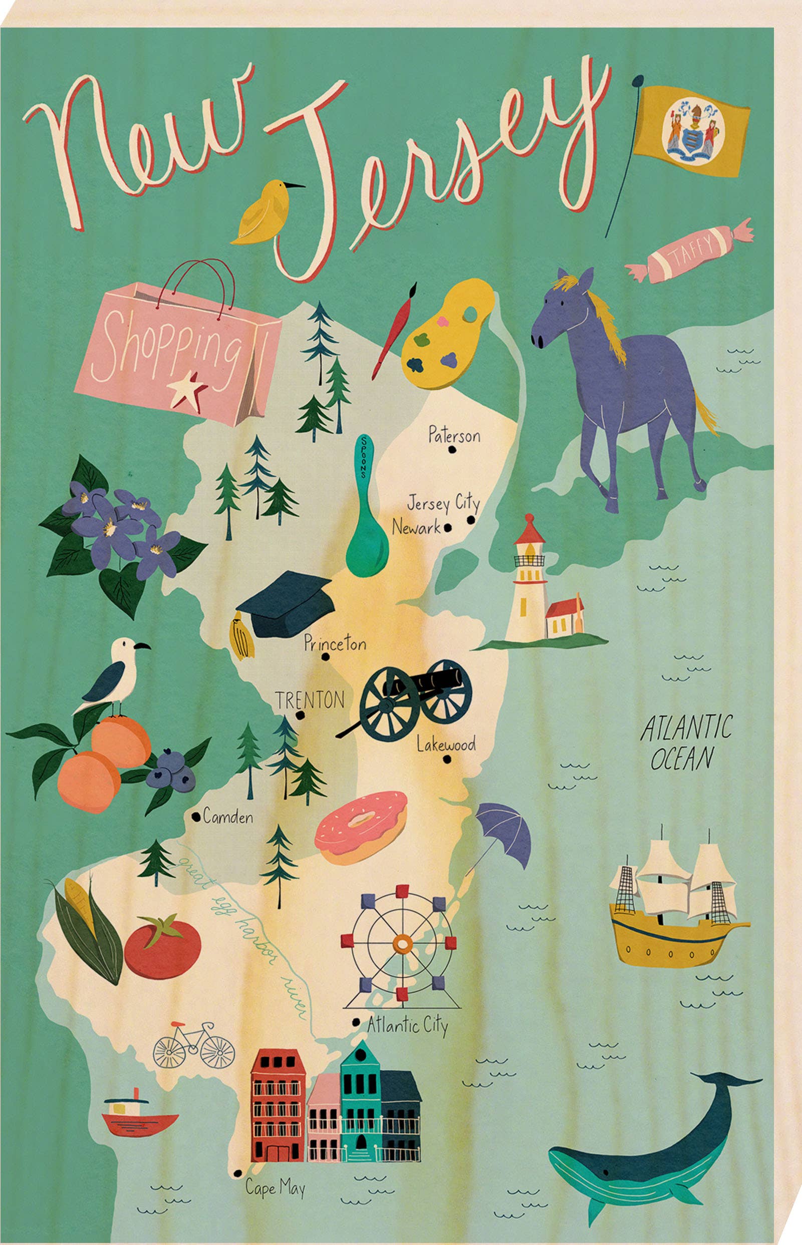 Works of Heart - Vendita all'ingrosso Cartoline - Home State Home Cartoline30