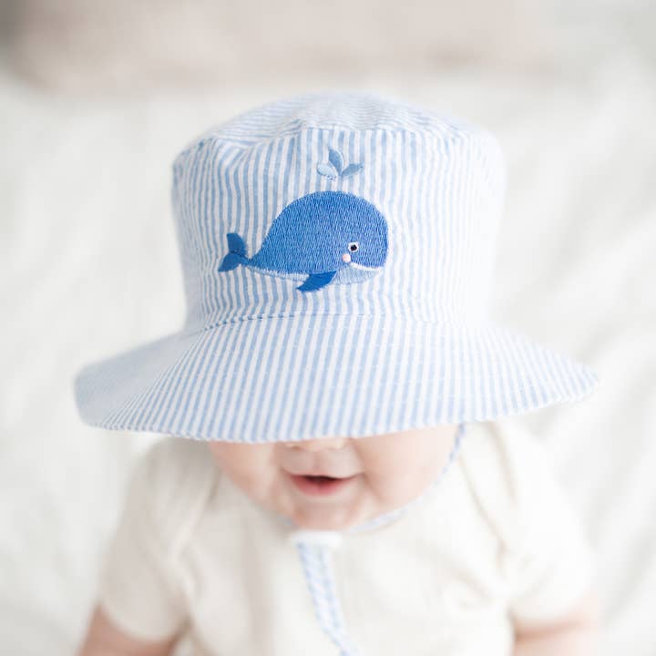 Huggalugs - Wholesale Bucket Hat - Kids - Whale Bucket Hat UPF 50+ Baby & Toddler3