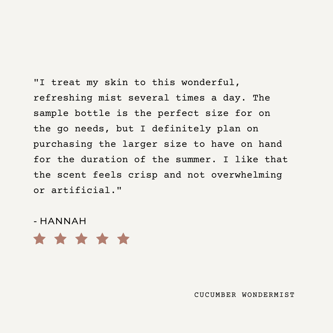 Maven Made - Wholesale Facial Toner - Cucumber Wondermist4