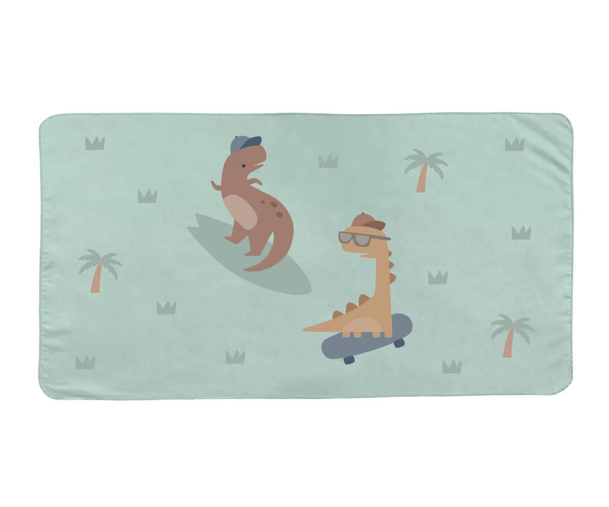 Tutete - Wholesale Beach Towel - Cool Dinos Microfiber Beach Towel