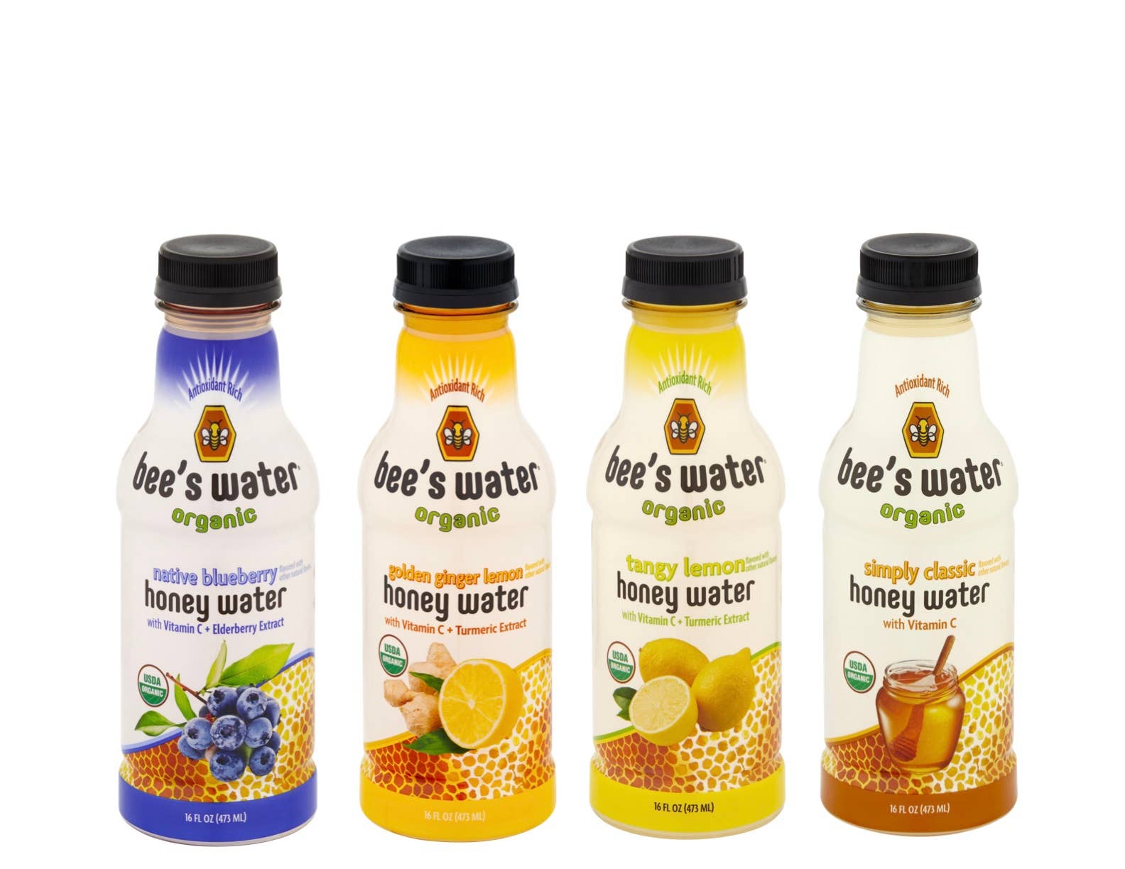 Bee's Water Organic - Wholesale Flavored/Infused Water (Non-Carbonated) - Simply Classic Organic Honey Water, 12 Pk2