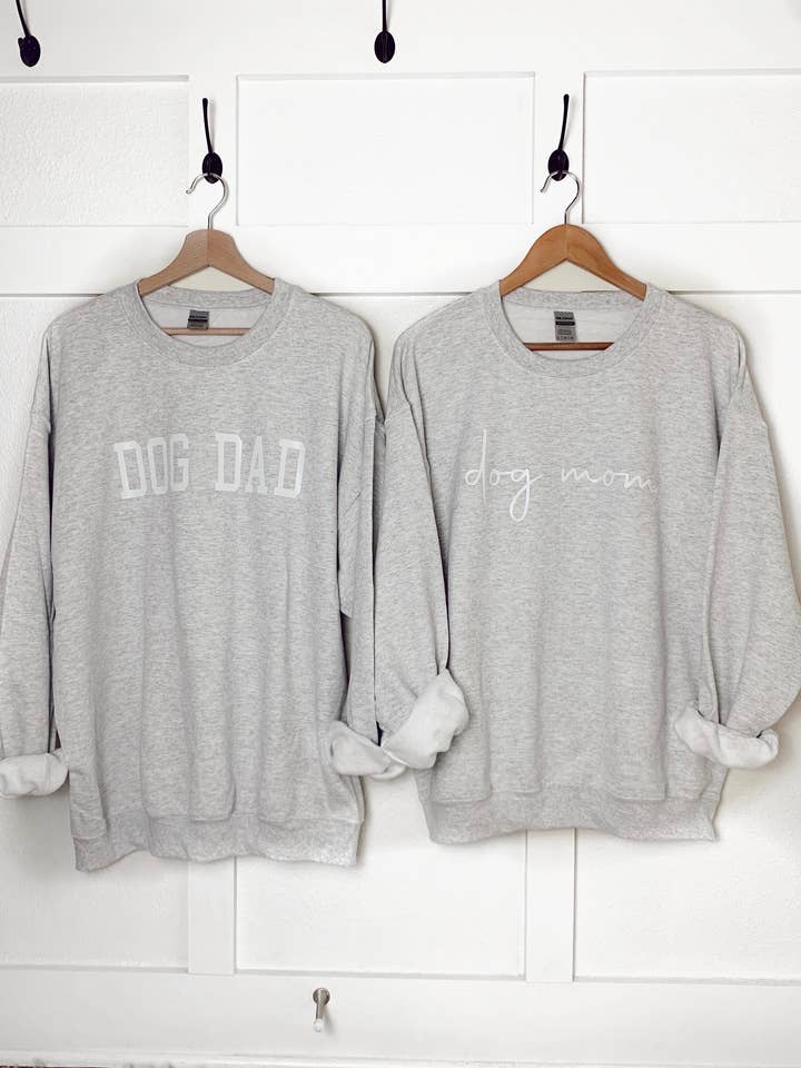 Peached Pups - Vendita all'ingrosso Felpa stampata - Donna - felpa mamma di cani in corsivo1