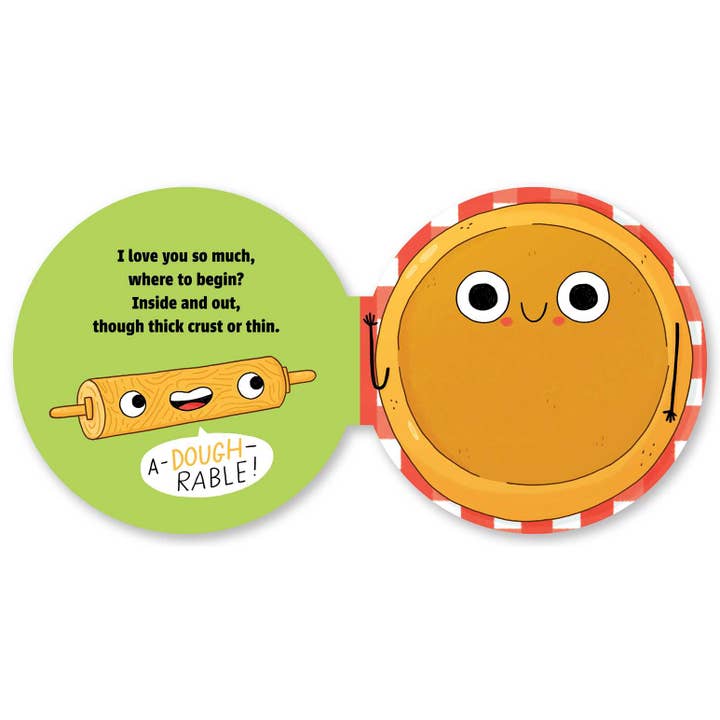 Simon & Schuster - Wholesale Baby & Toddler Book (0-2) - Pizza My Heart (A Shaped Novelty Board Book for Toddlers) by Steph Stilwell1