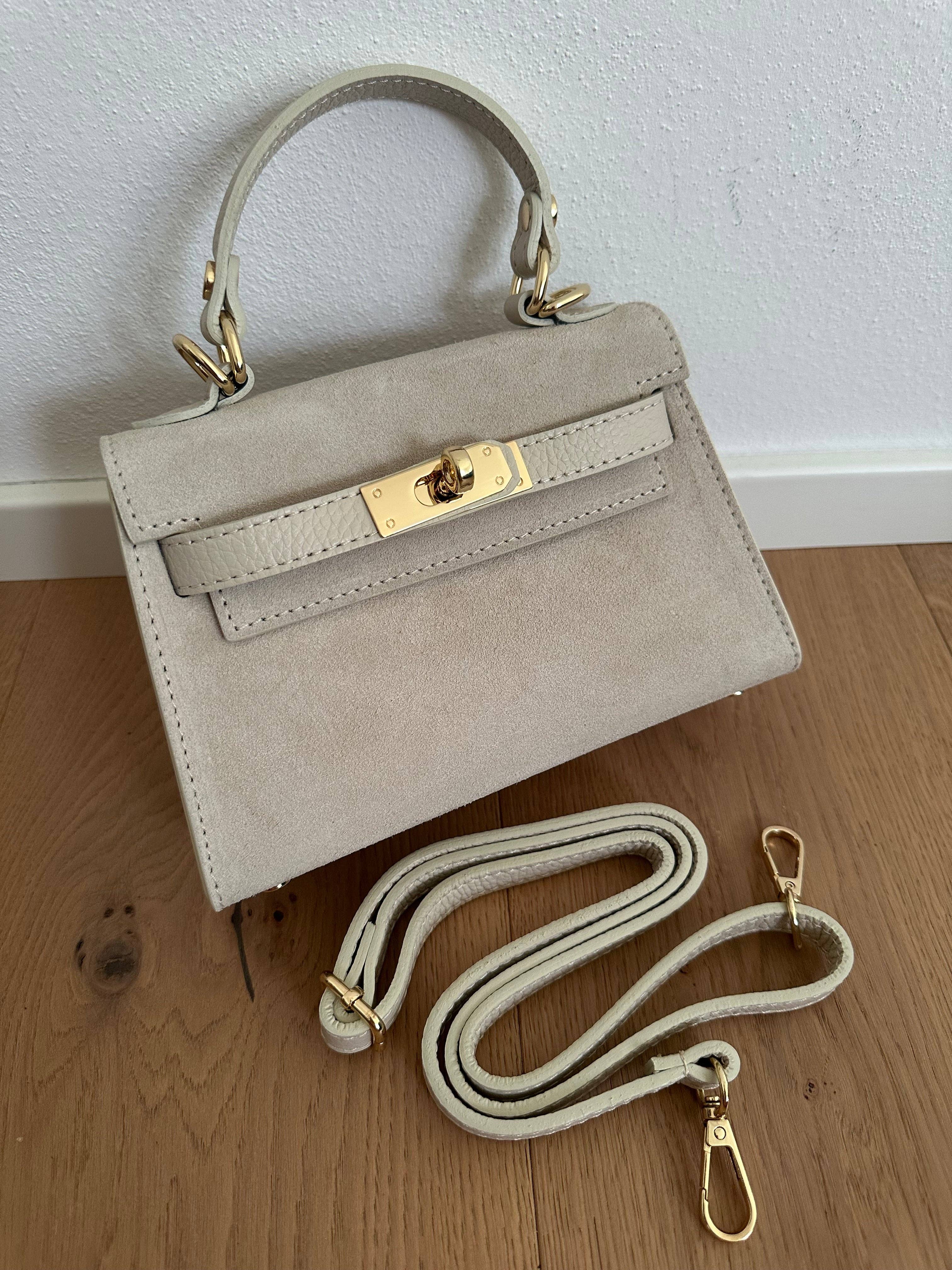 Zhade – wholesale Top handle bag – women's – MINI K- suede2