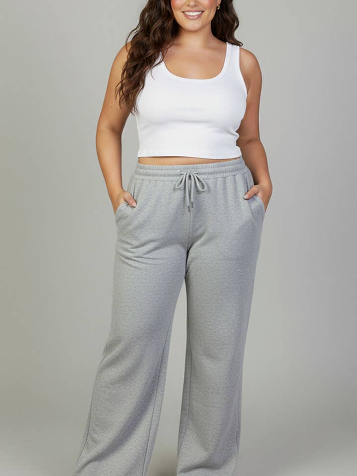 CAPELLA APPAREL – wholesale Mjukis- och joggingbyxor – Dam – Extra stora dragsko i midja med snörning6