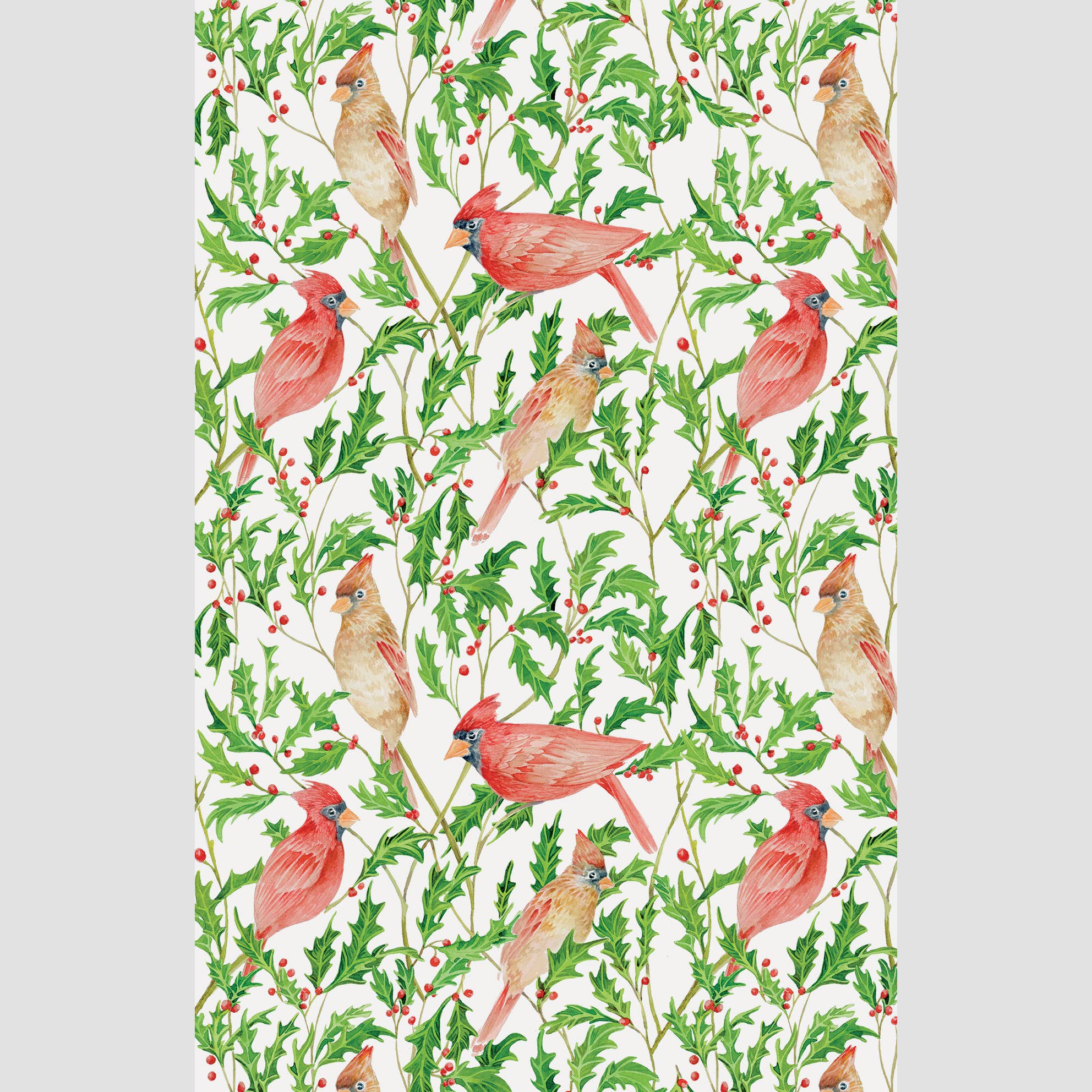 Sarah Rose - Wholesale Tea Towel - Cardinals Organic Linen Tea Towel1