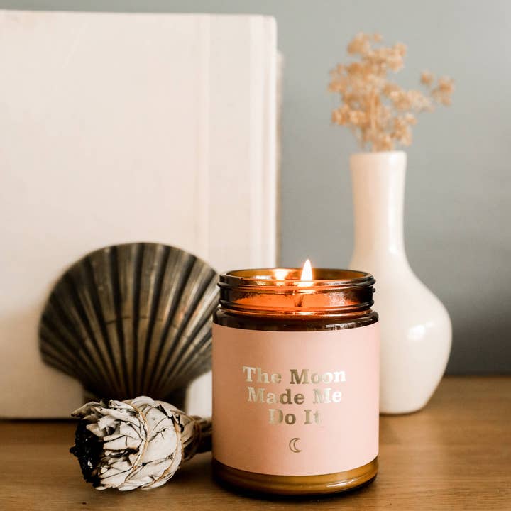 JaxKelly Candles - Wholesale Jar/Filled Candle - Mantra Candles - The Moon Made Me Do It4