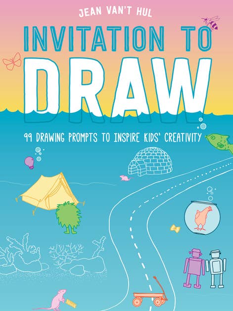 Invitation To Draw: 99 Prompts For Kids' Creativity for wholesale by Bradley's Book Clearance