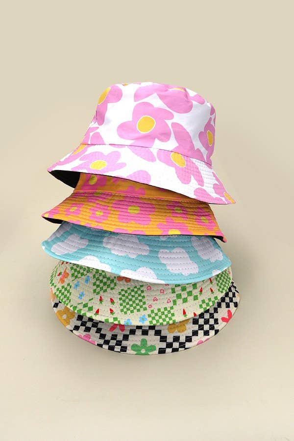 JOSSLYN by wall to wall - Wholesale Bucket Hat - Women's - FLORAL BUCKET HAT | 40HW71712