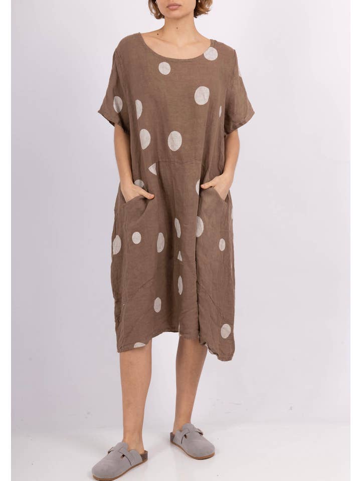 LINEN & COTTON HOUSE - Wholesale Dress - Women's - LINEN DRESS. 17600 SPRING SUMMER CLOTHING26