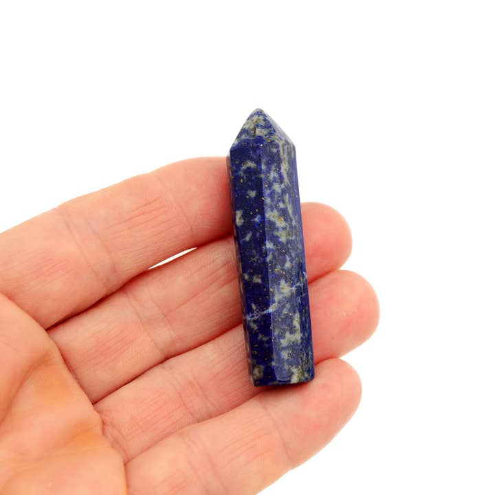 Kaia & Crystals - Wholesale Spiritual Stone/Crystal - Lapis Lazuli Point Crystal (50mm - 55mm)1