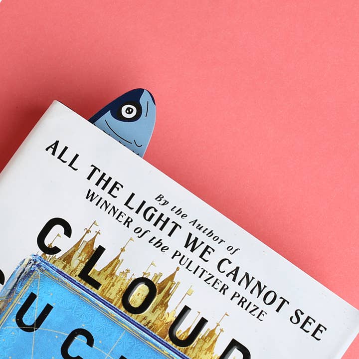 Humdrum Paper - Wholesale Bookmark - Fish Bookmark (it's die cut!)