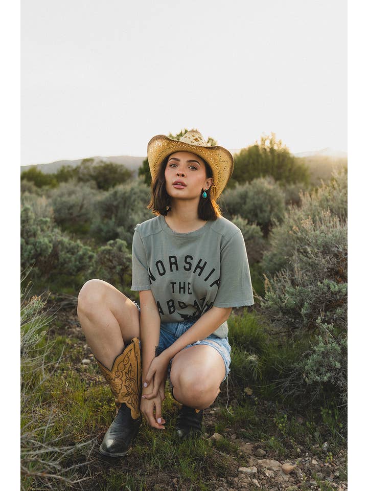 People Of Leisure - Wholesale Screen Printed T-Shirt - Women's - Black Sabbath Worship The Sabbath Tee1