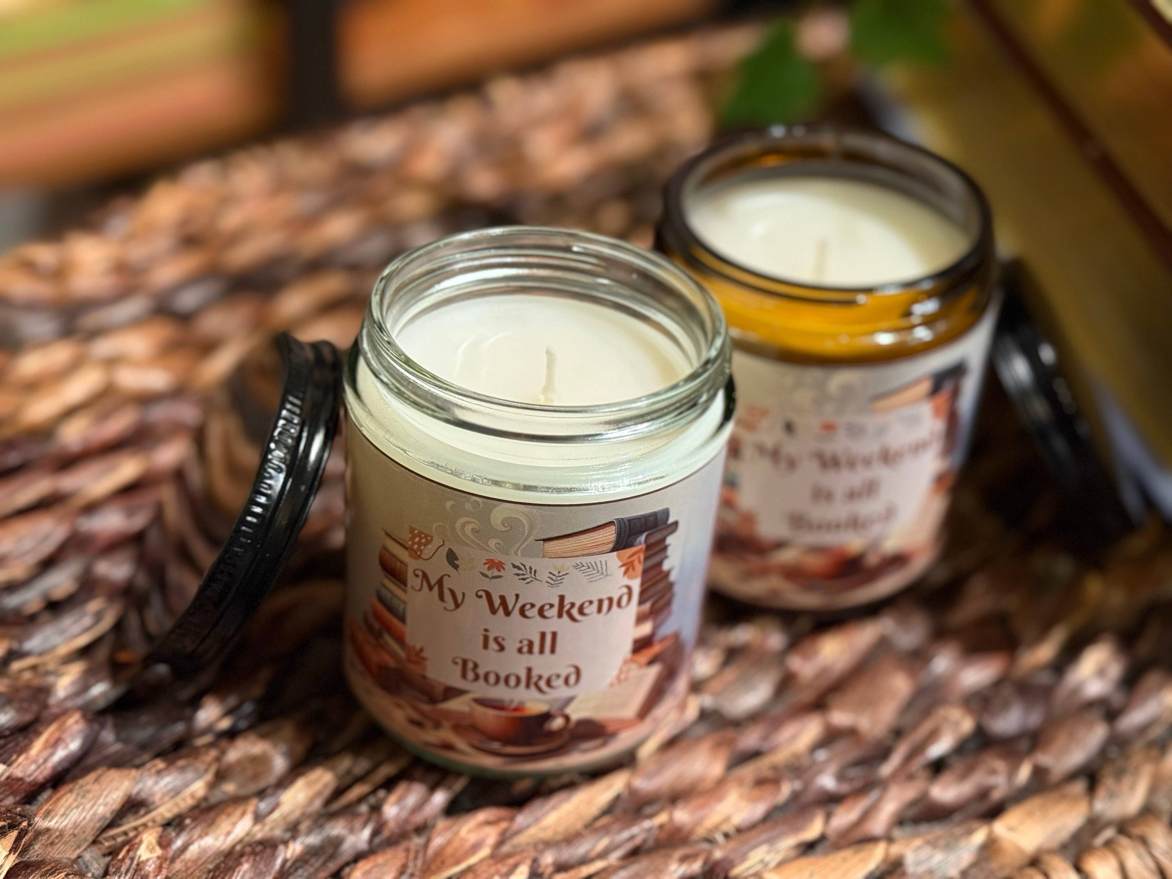 Fantastical Wicks - Wholesale Jar/Filled Candle - My Weekend is All Booked  | 7 oz1