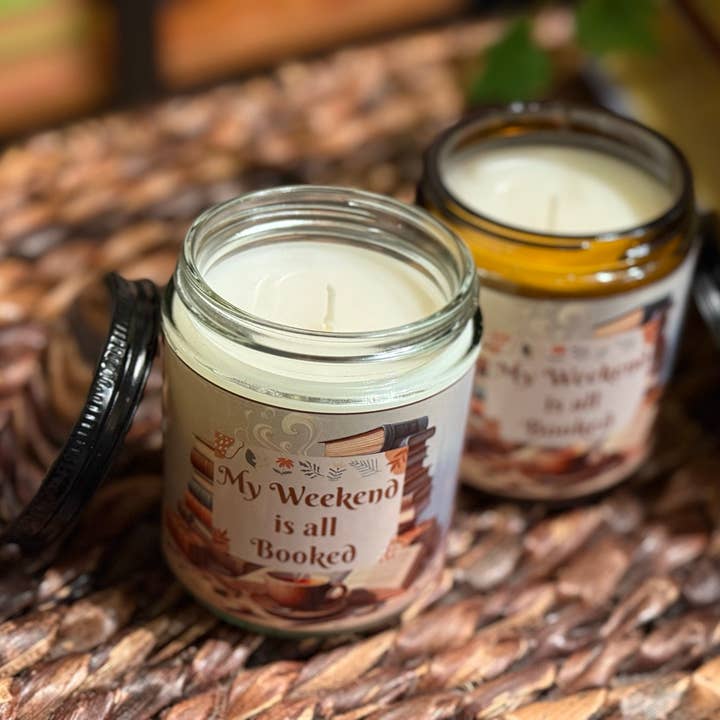 Fantastical Wicks - Wholesale Jar/Filled Candle - My Weekend is All Booked | 7 oz1