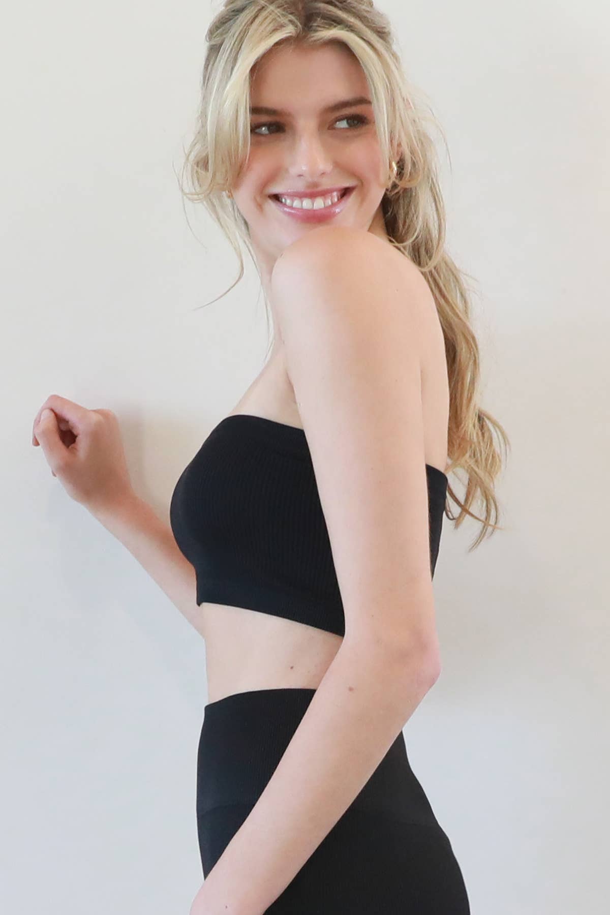 NIKIBIKI - Wholesale Bustier - Women's - NS8327- Ribbed Bandeau Top8