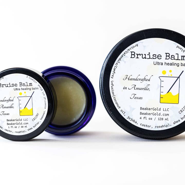 BeakerGold LLC – Engroshandel Plejende salve – Blåt mærke Balm4