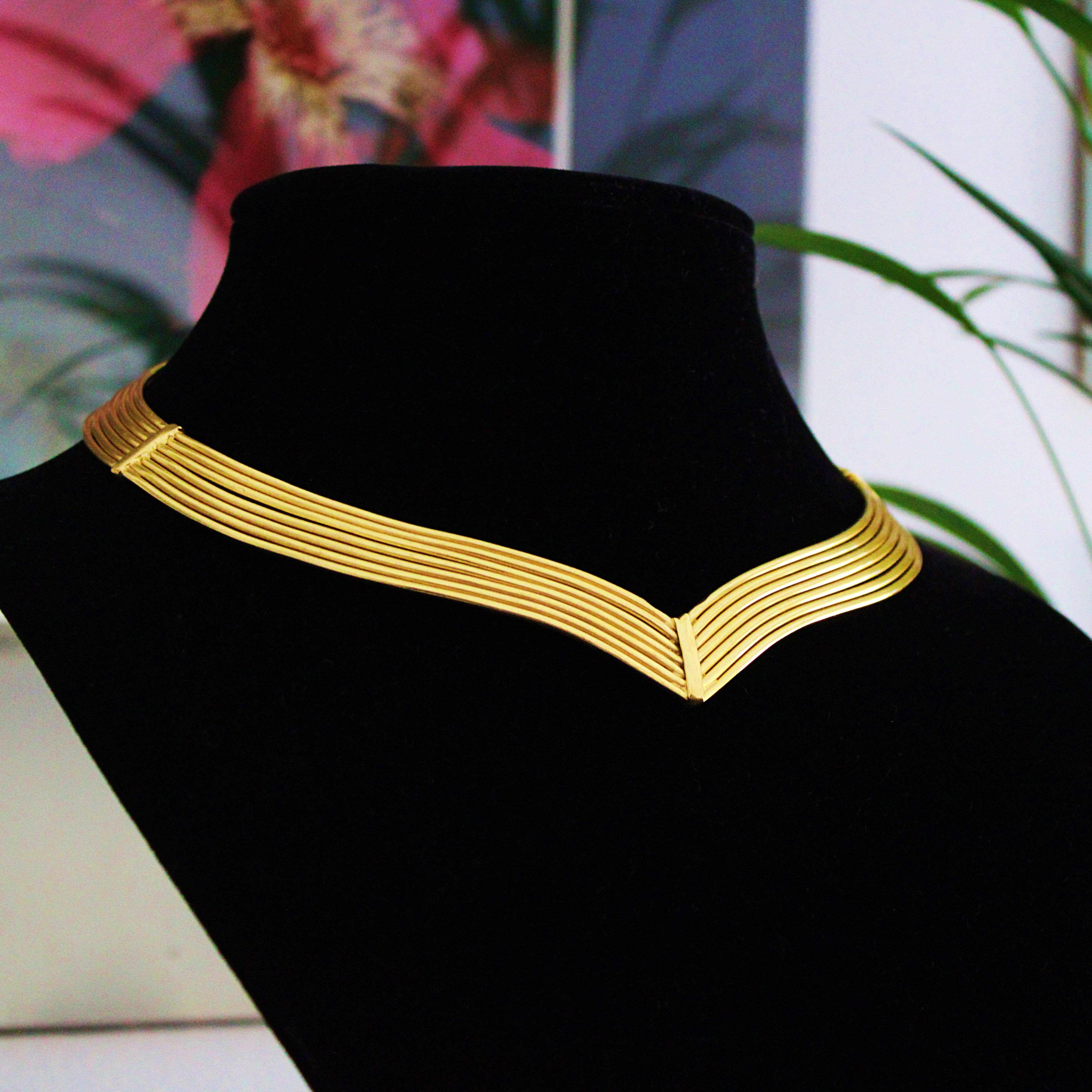 LA MAR - Wholesale Choker/Collar - VALQUIRIA choker gold-plated0