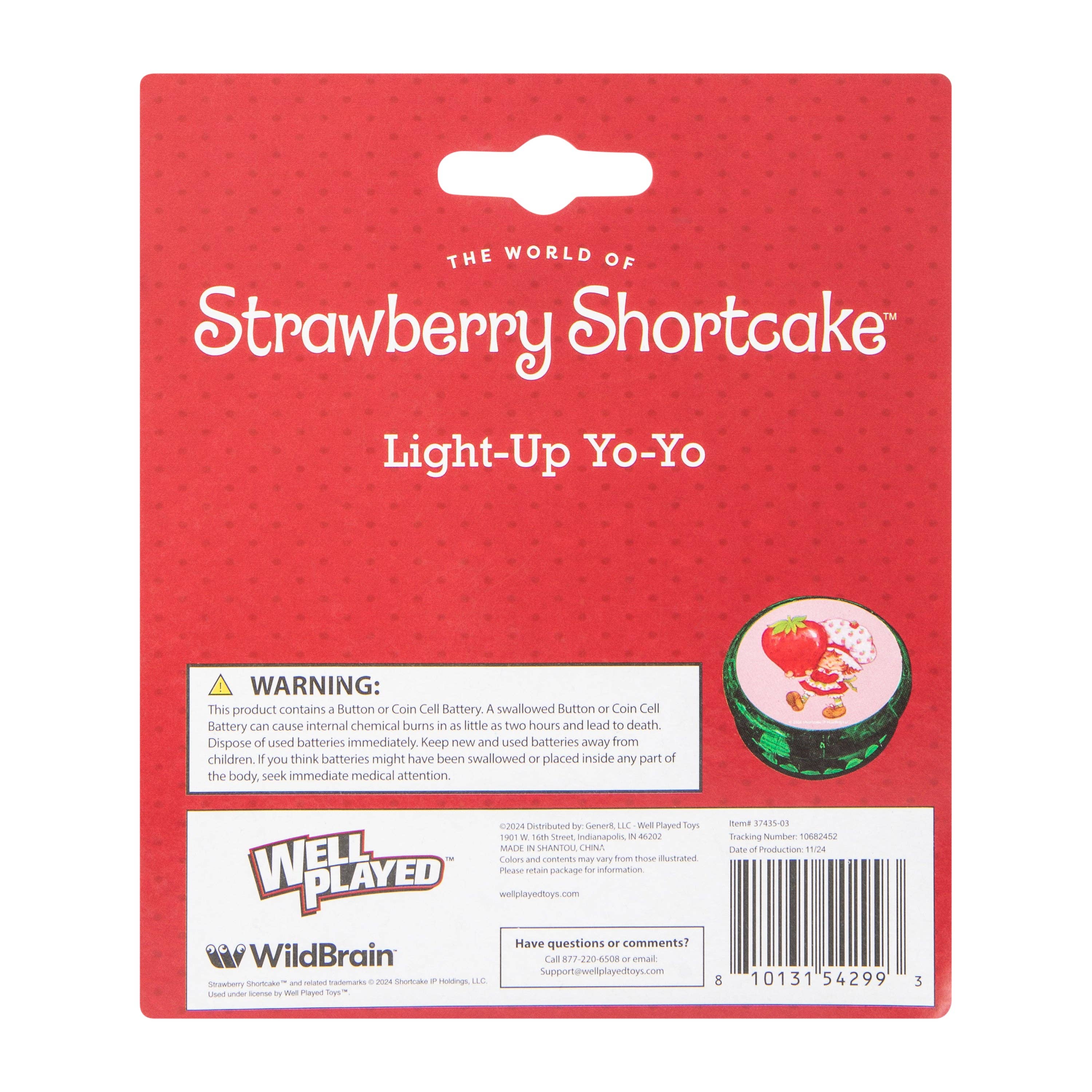 Well Played - Wholesale Klassiek speelgoed - Kinderen - Aardbeien Shortcake Yo-Yo Verrassing2