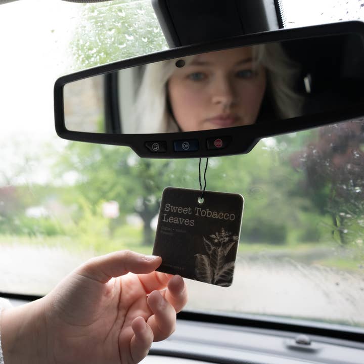 Milkhouse Candle Company - Wholesale Air Freshener - Car Freshener: Sweet Tobacco Leaves1