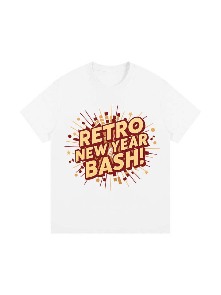Queen Fashion - Wholesale T-Shirt (Graphic) - Unisex - new year bash retro graphic apparel – DTG Printed Tee13